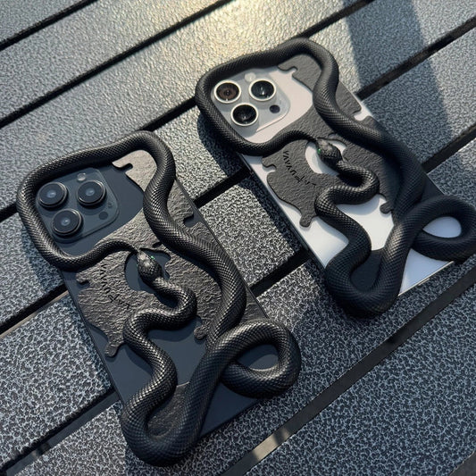 New Serpent 3D Hollow Case For iPhone