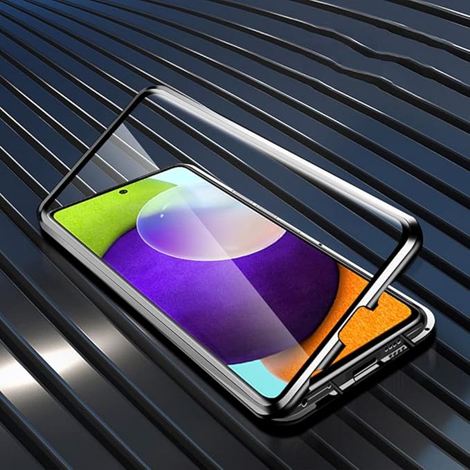Samsung Magnetic Case with Dual Glass on Front & Back