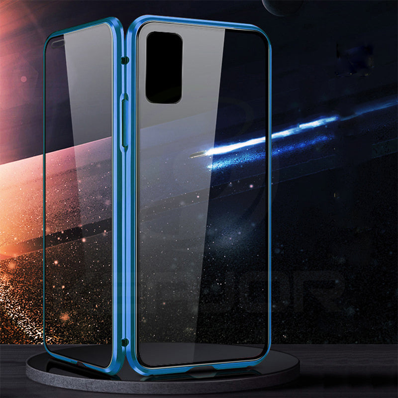Samsung Magnetic Case with Dual Glass on Front & Back