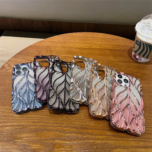 New Leaf Electroplating Case For iPhone