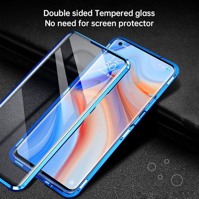 OnePlus Magnetic Case with Dual Glass on Front & Back