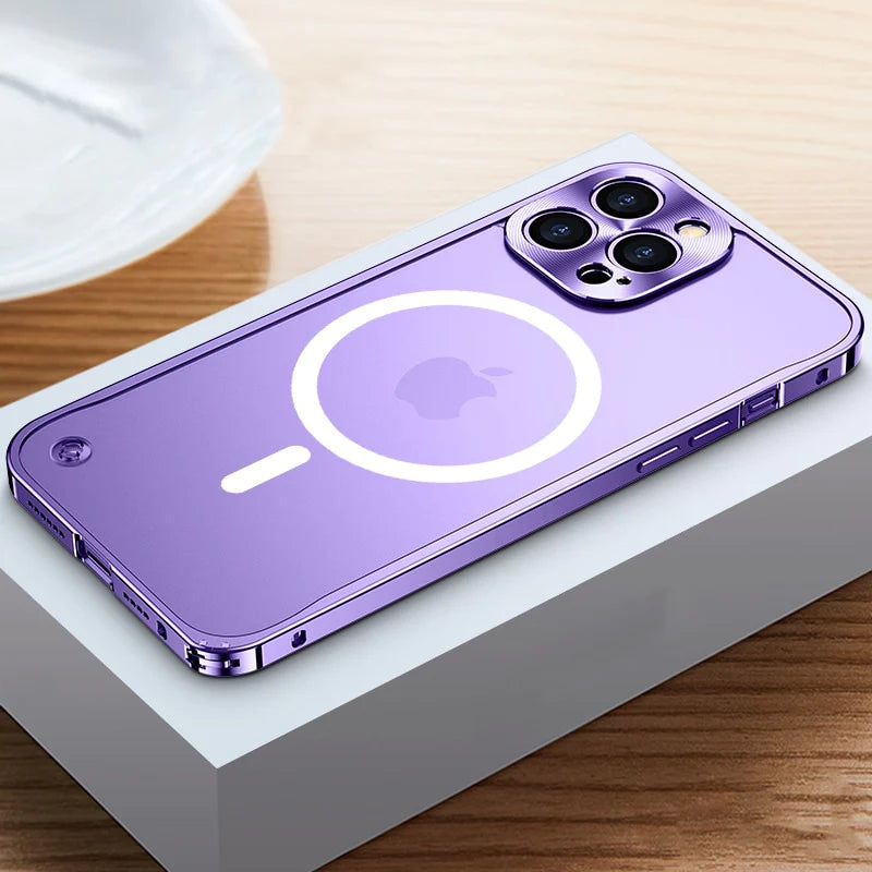 Luxury Metal Magsafe Case For iPhone 11 Series