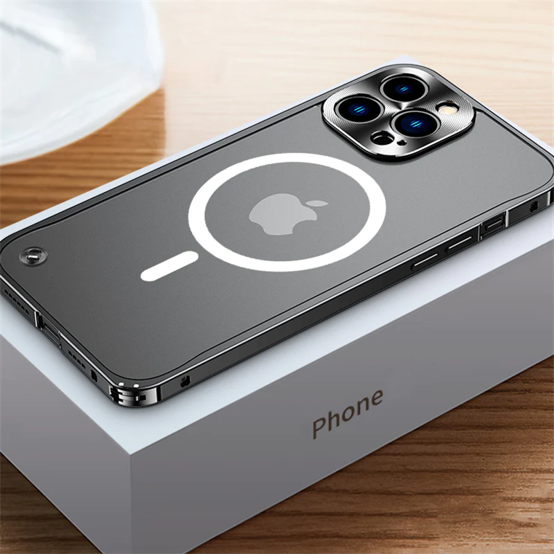 Luxury Metal Magsafe Case For iPhone 11 Series