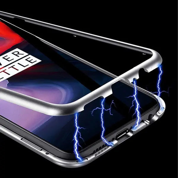 OnePlus Magnetic Case with Dual Glass on Front & Back