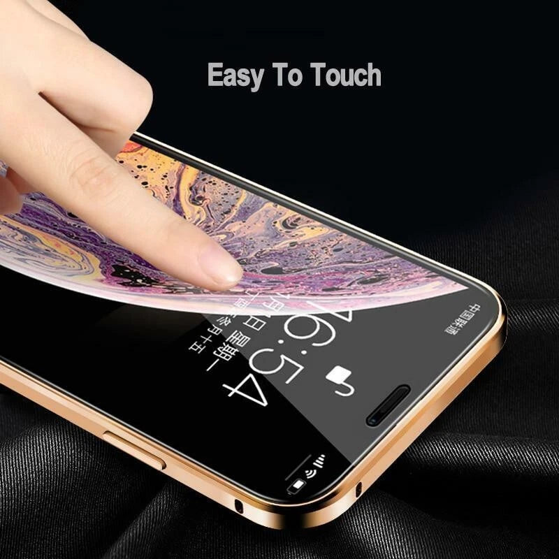 OnePlus Nord Series Magnetic Case with Dual Glass on Front & Back