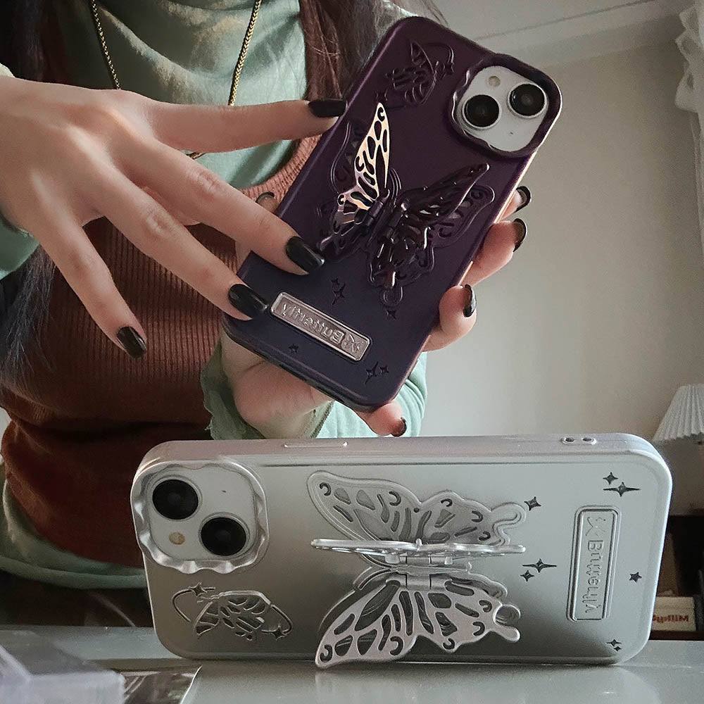 Luxury Butterfly Case For iPhone