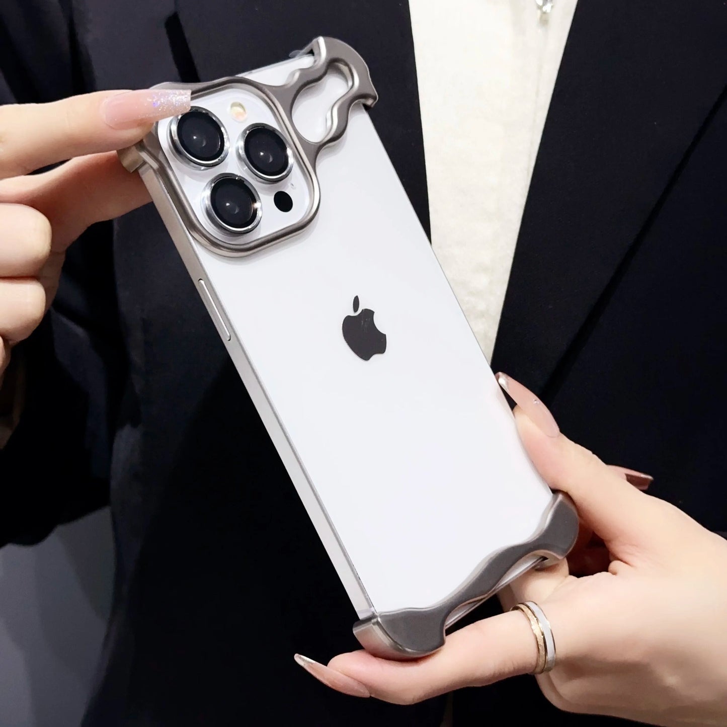 Metal Bumper Case For iPhone