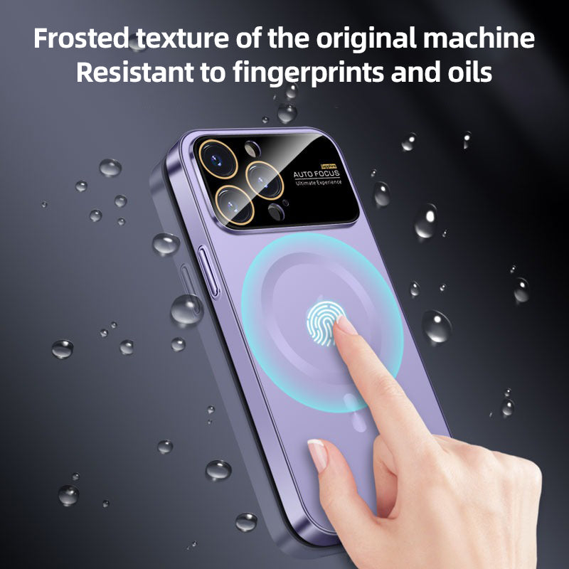 Luxury Finger AG Nano Matte Magnetic Case For iPhone