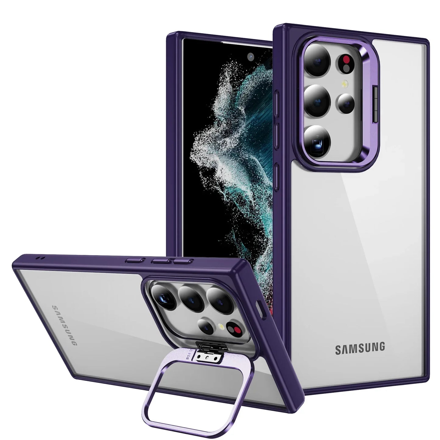 Camera Bracket Stand Case For Samsung