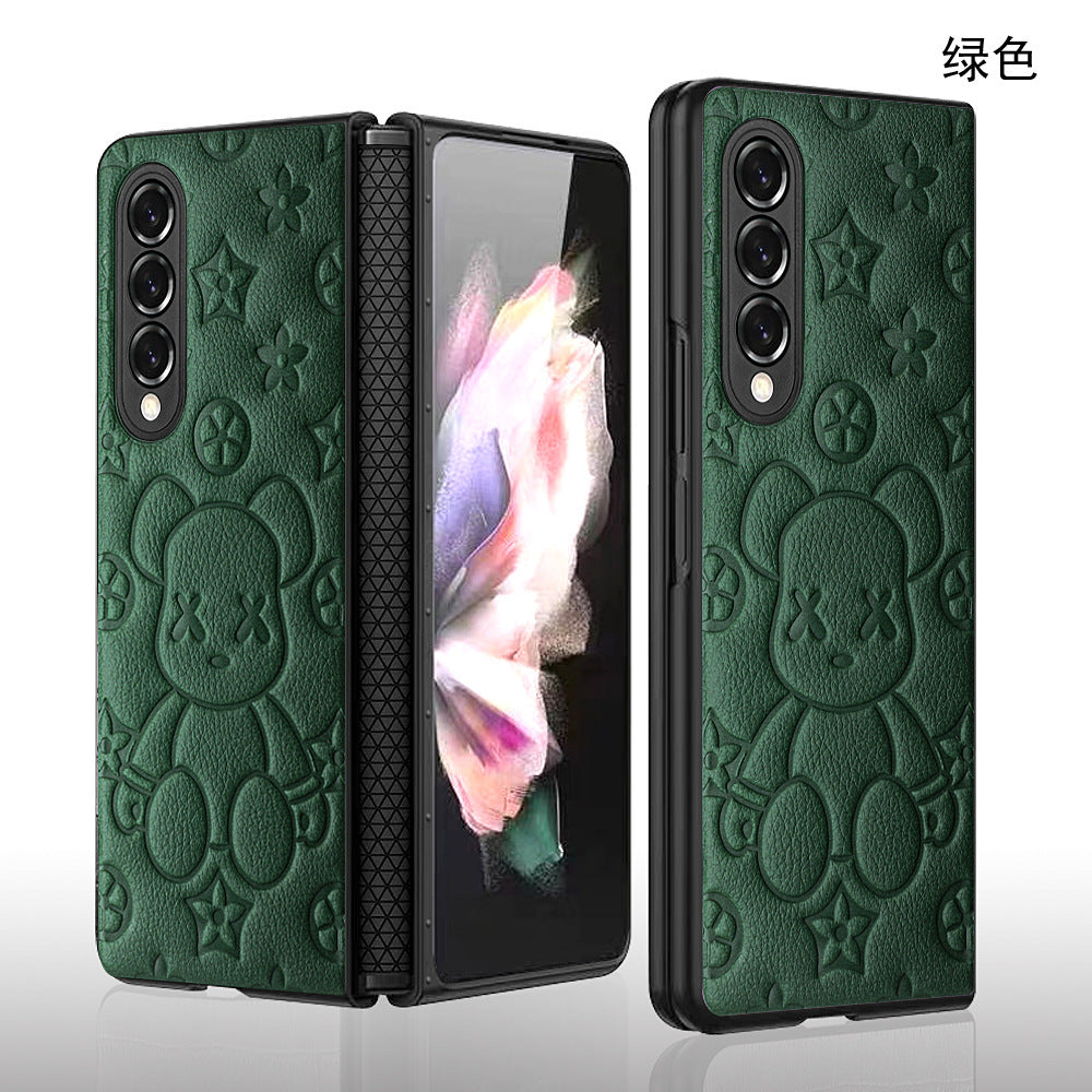 Trendy Cartoon Connected Hinge Cases For Samsung Galaxy Z Fold