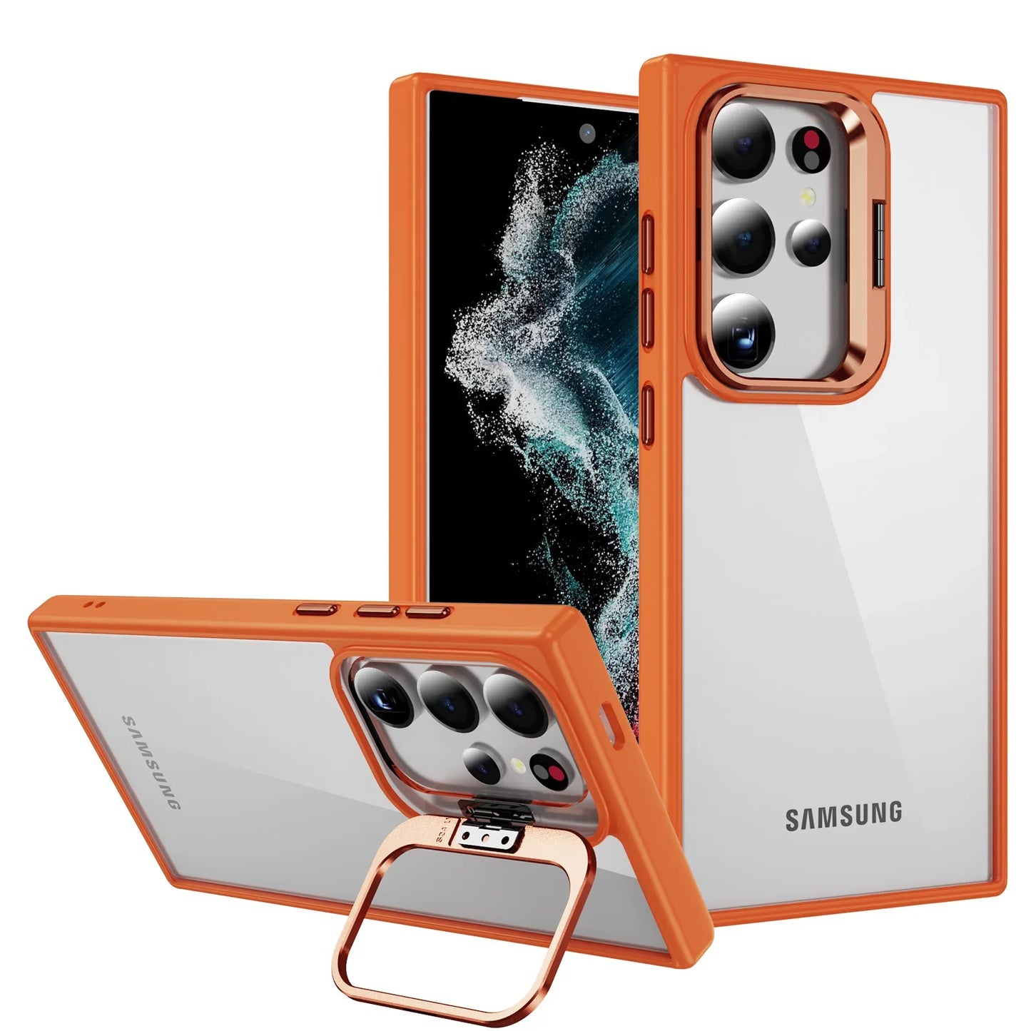 Camera Bracket Stand Case For Samsung