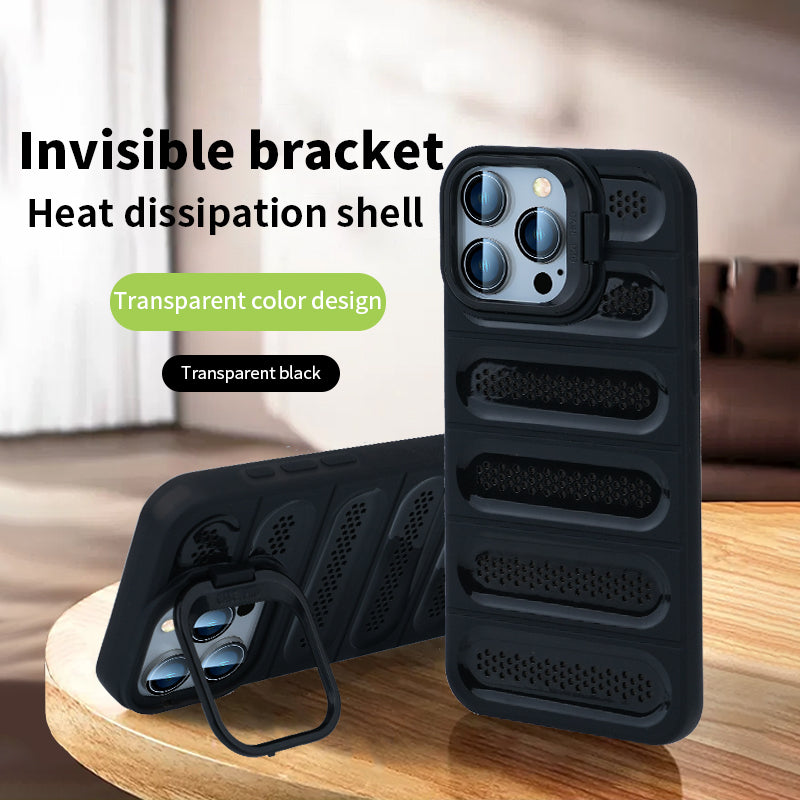 Breathable Hole Bracket Case For iPhone