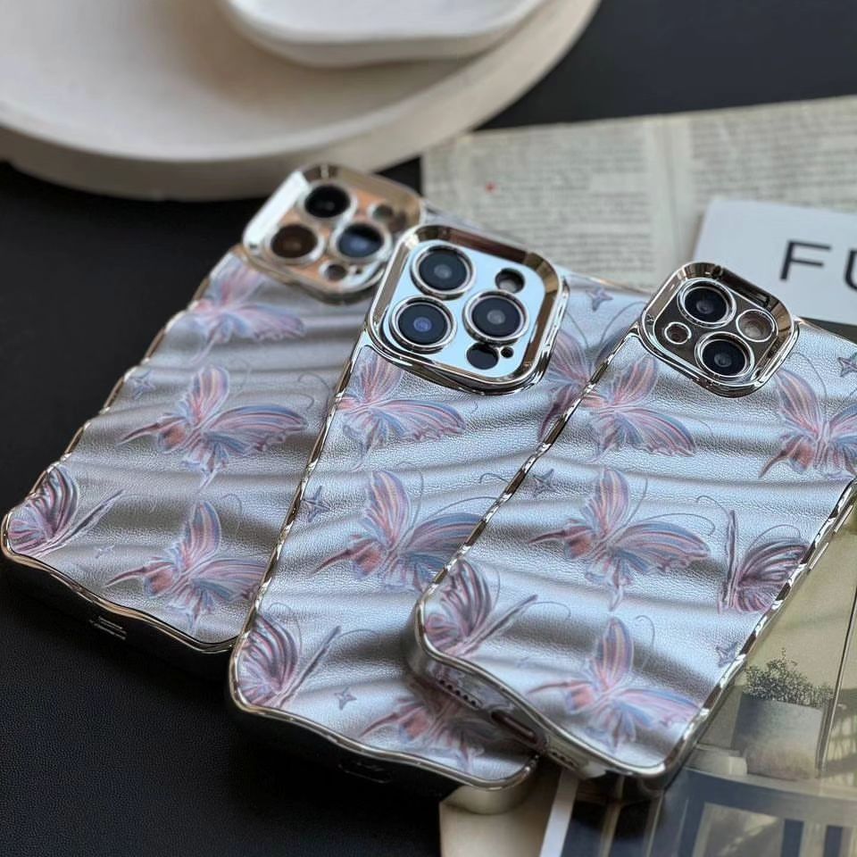 Luxury Glow Butterfly Case For iPhone