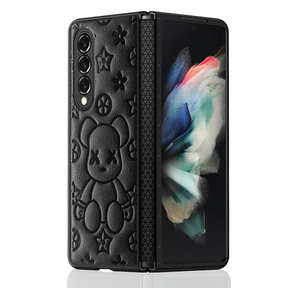 Trendy Cartoon Connected Hinge Cases For Samsung Galaxy Z Fold