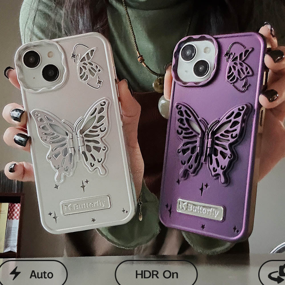 Luxury Butterfly Case For iPhone