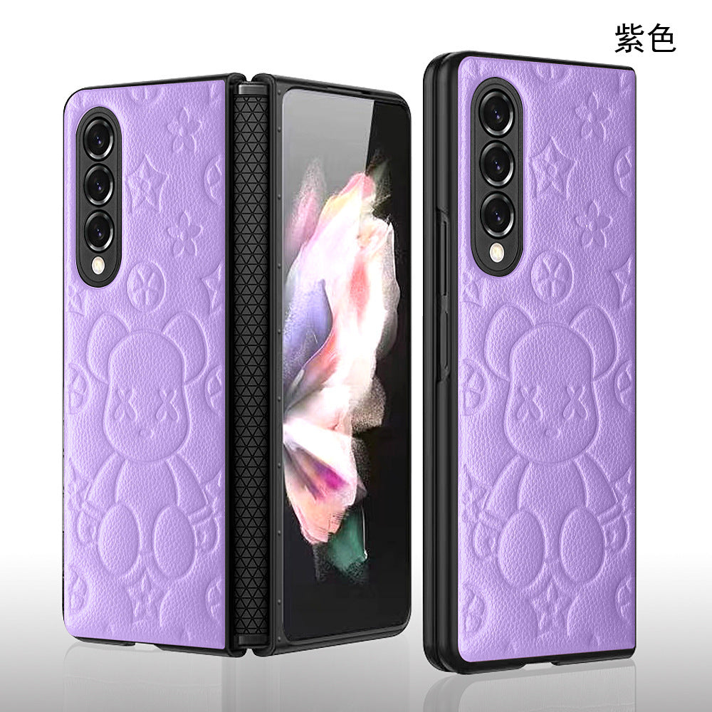 Trendy Cartoon Connected Hinge Cases For Samsung Galaxy Z Fold