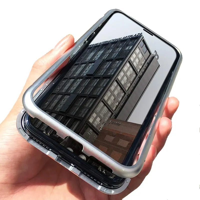 OnePlus Magnetic Case with Dual Glass on Front & Back