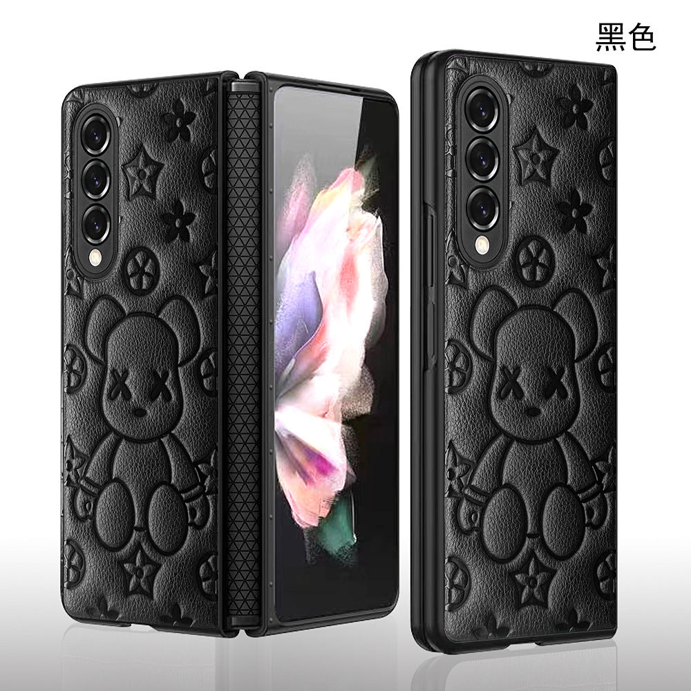 Trendy Cartoon Connected Hinge Cases For Samsung Galaxy Z Fold